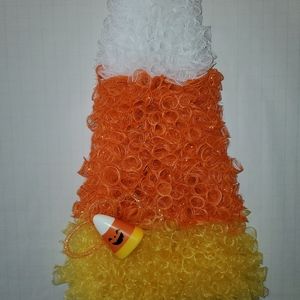 Candy Corn Wreath